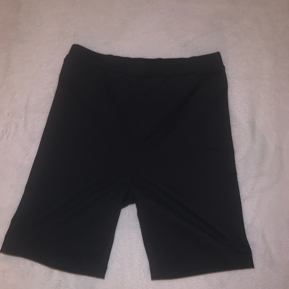 Black Biker Shorts